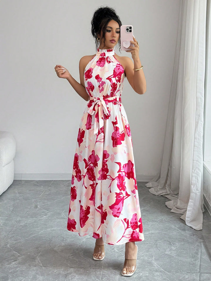 Rochie maxi SHEIN, roz