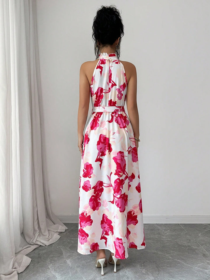 Rochie maxi SHEIN, roz