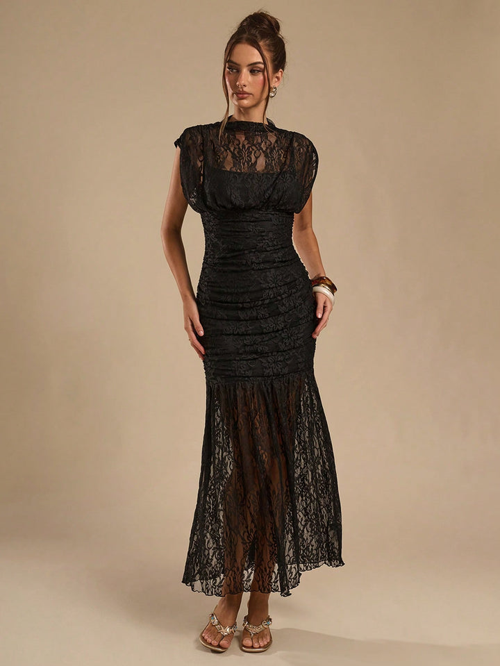 Rochie maxi SHEIN, negru