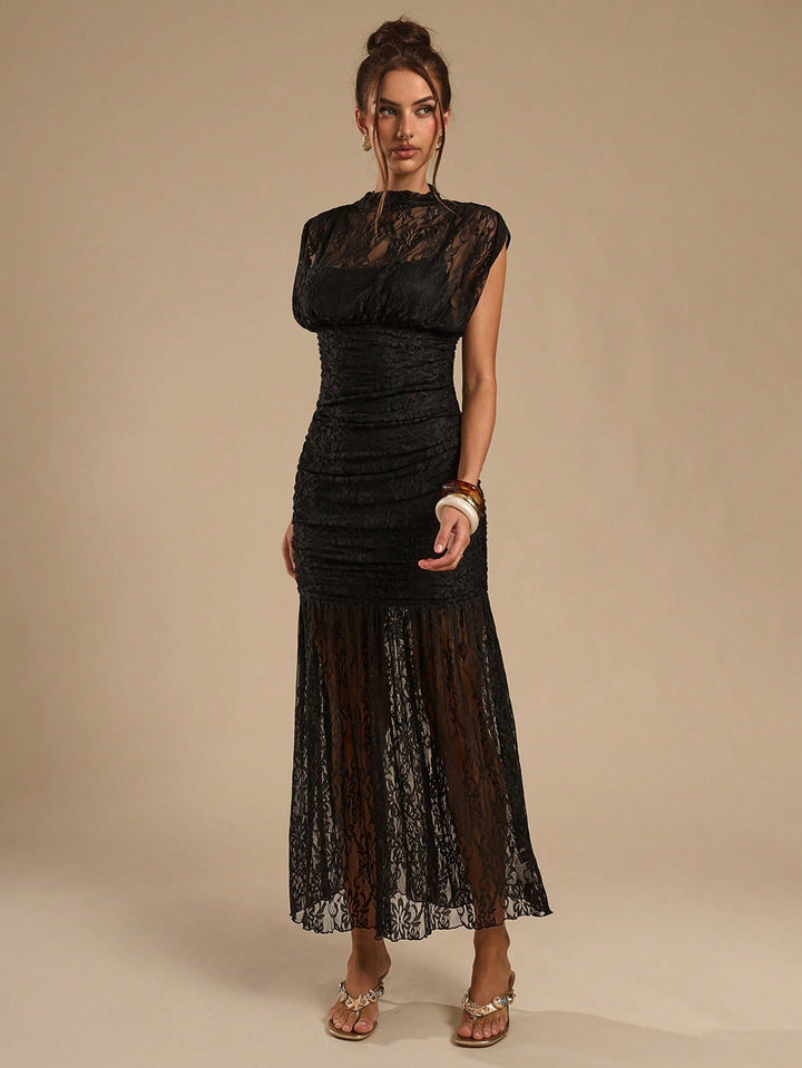 Rochie maxi SHEIN, negru