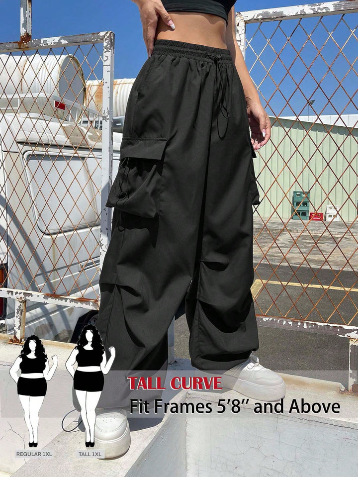 Pantaloni SHEIN, negru