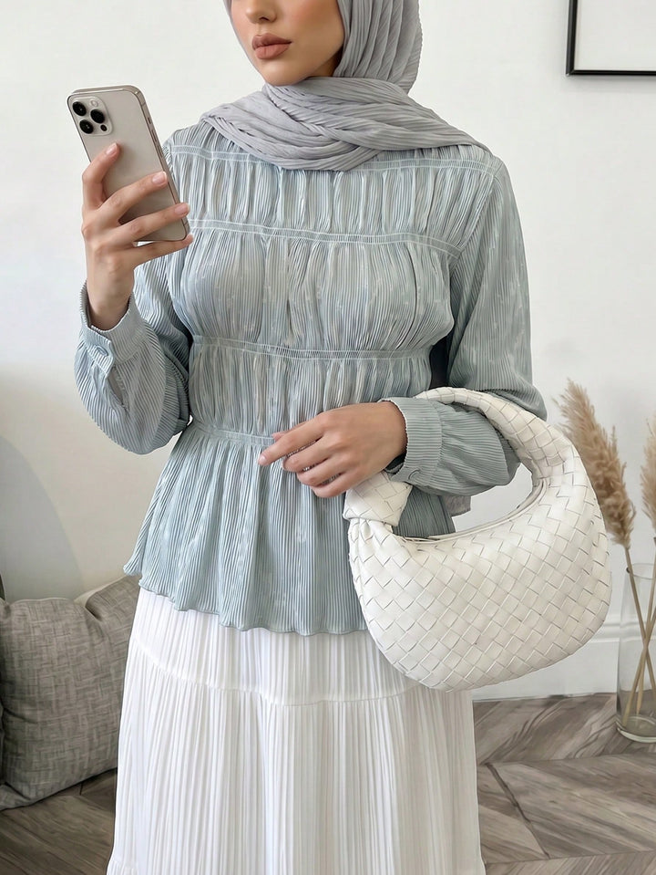 Top SHEIN, verde