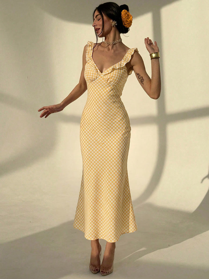 Rochie maxi SHEIN, mix culori