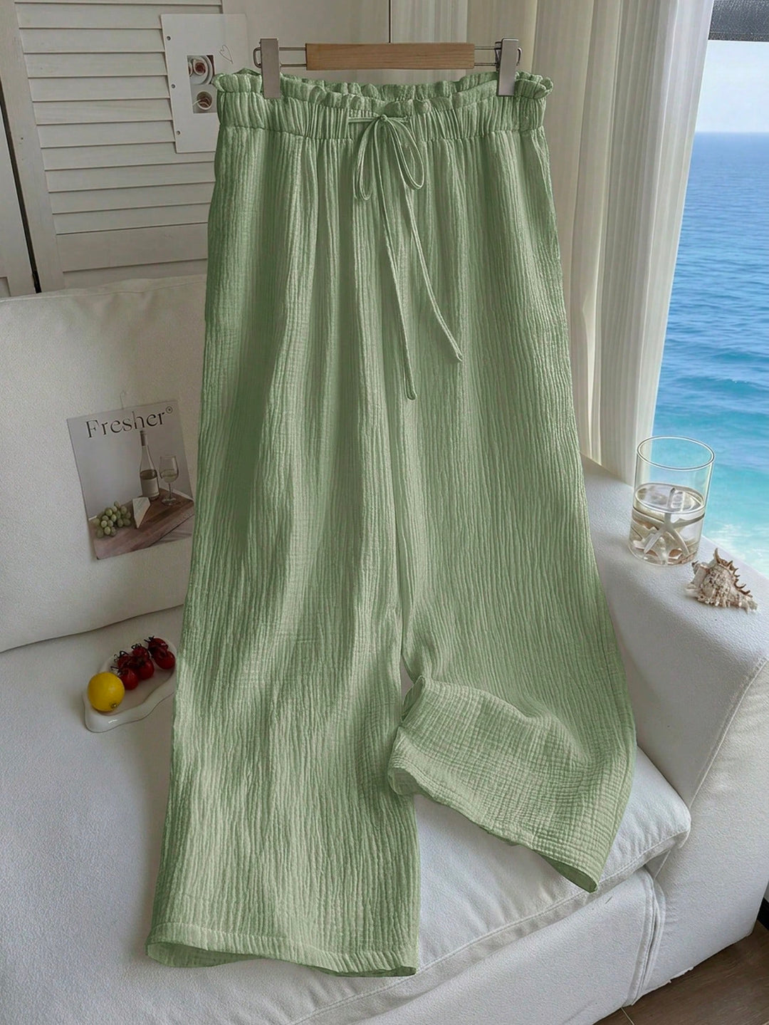 Pantaloni SHEIN, verde