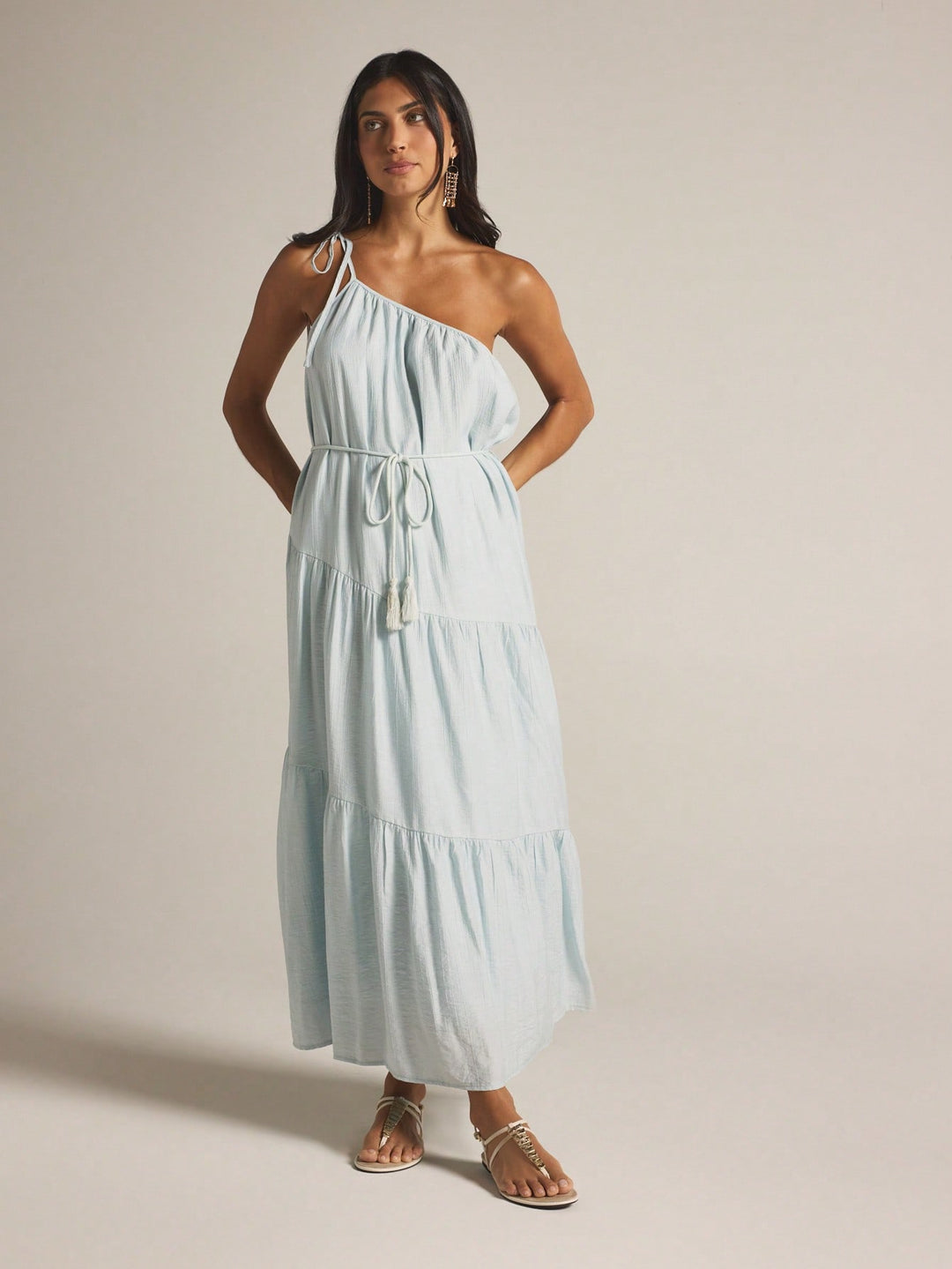 Rochie maxi SHEIN, albastru