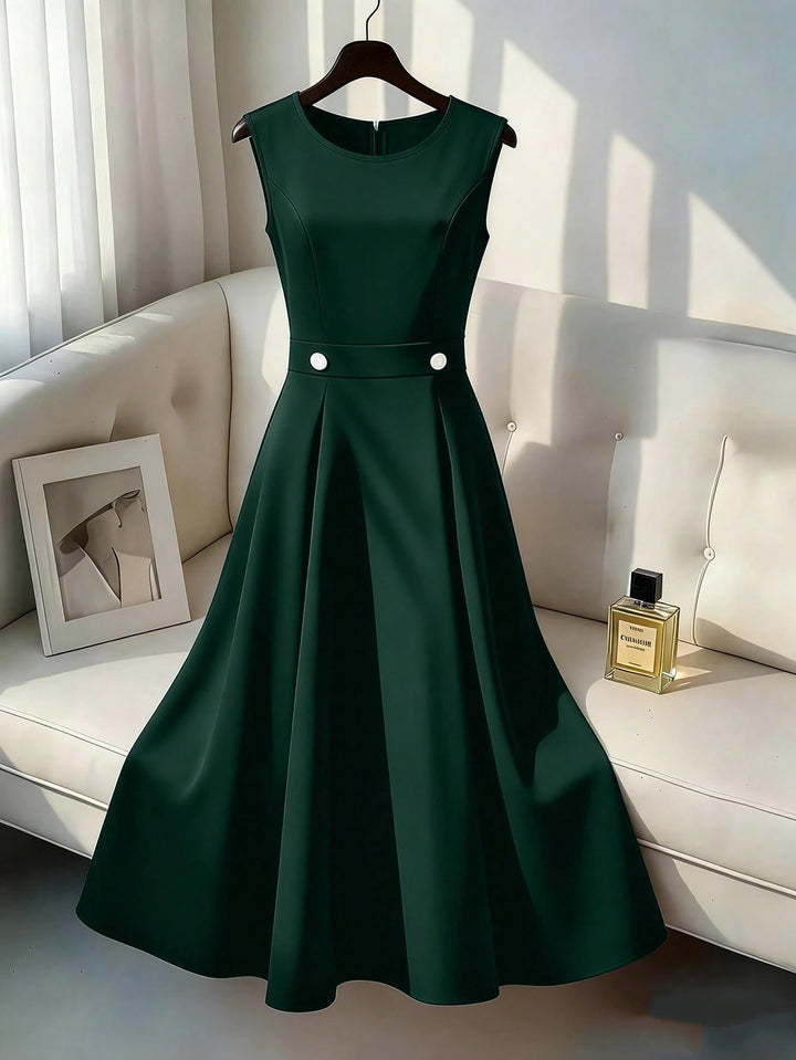Rochie maxi SHEIN, verde