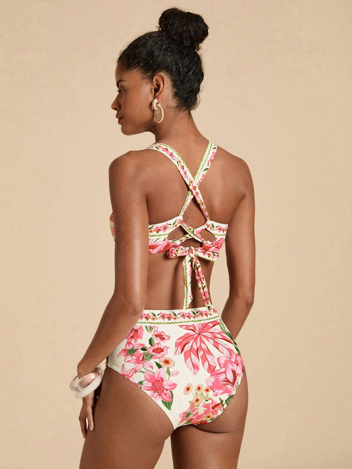 Set bikini SHEIN, mix culori