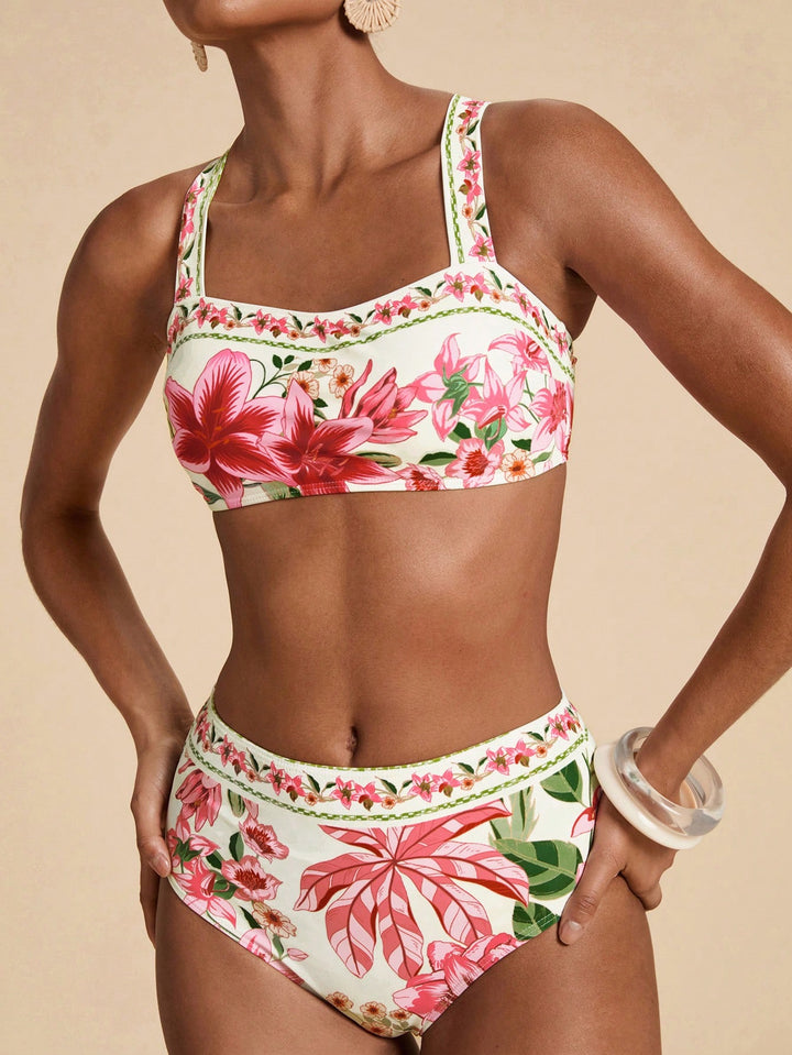 Set bikini SHEIN, mix culori