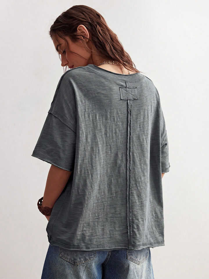 Tricou SHEIN, gri