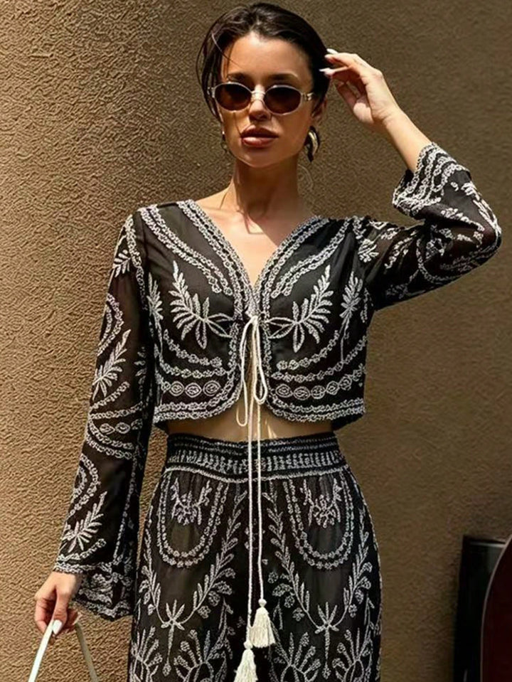 Kimono SHEIN, negru