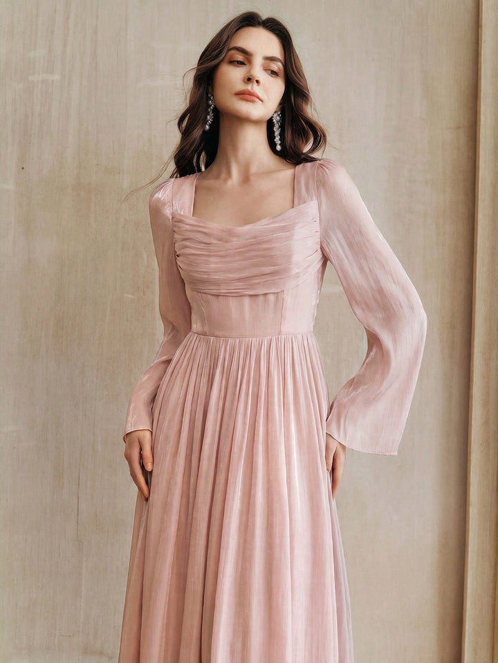 Rochie maxi SHEIN, roz
