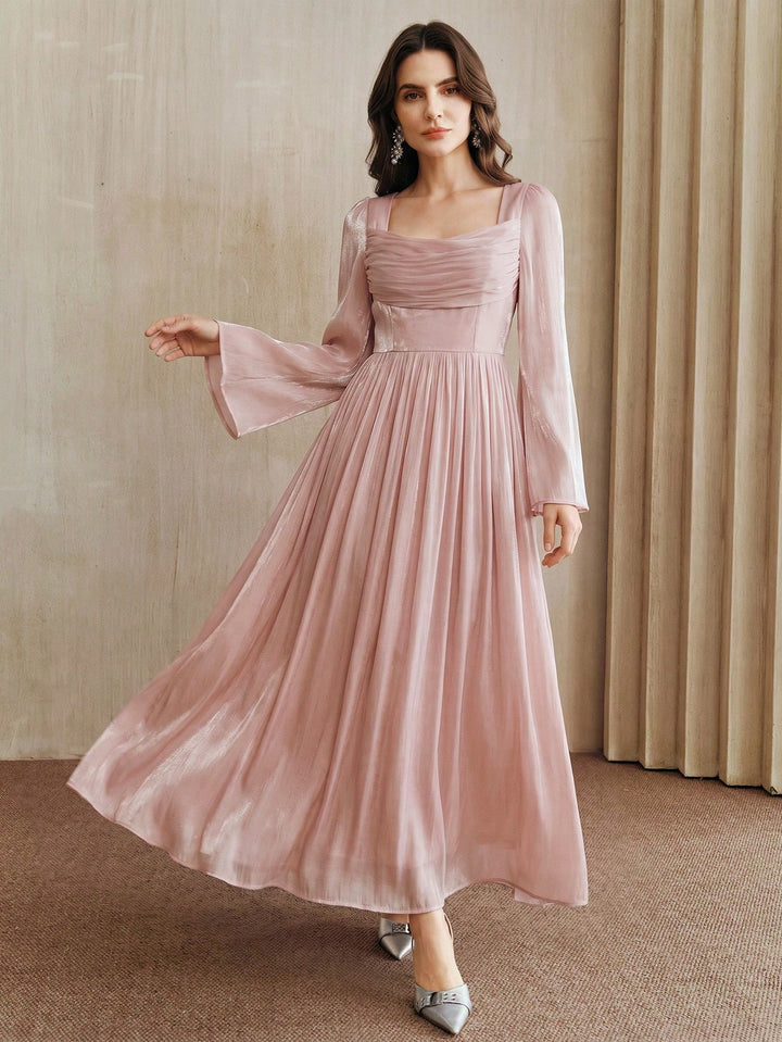 Rochie maxi SHEIN, roz
