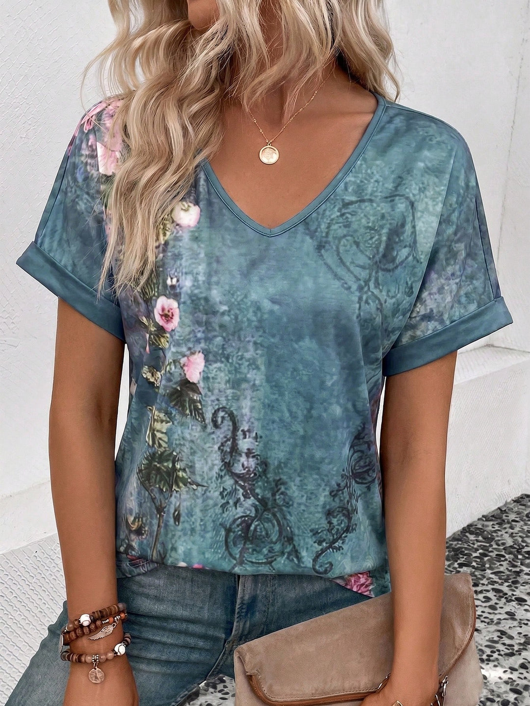 Tricou SHEIN, mix culori
