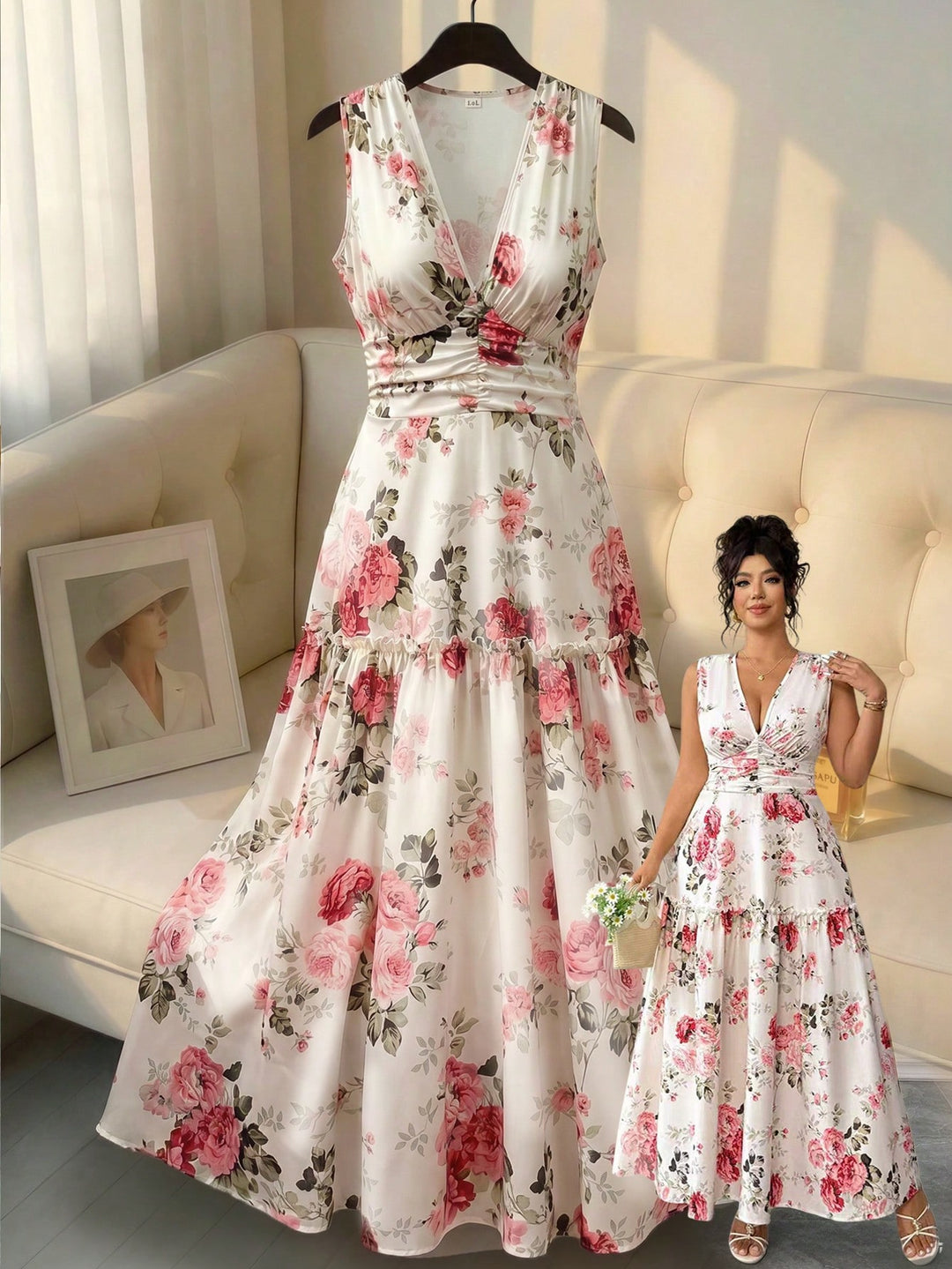 Rochie SHEIN, bej