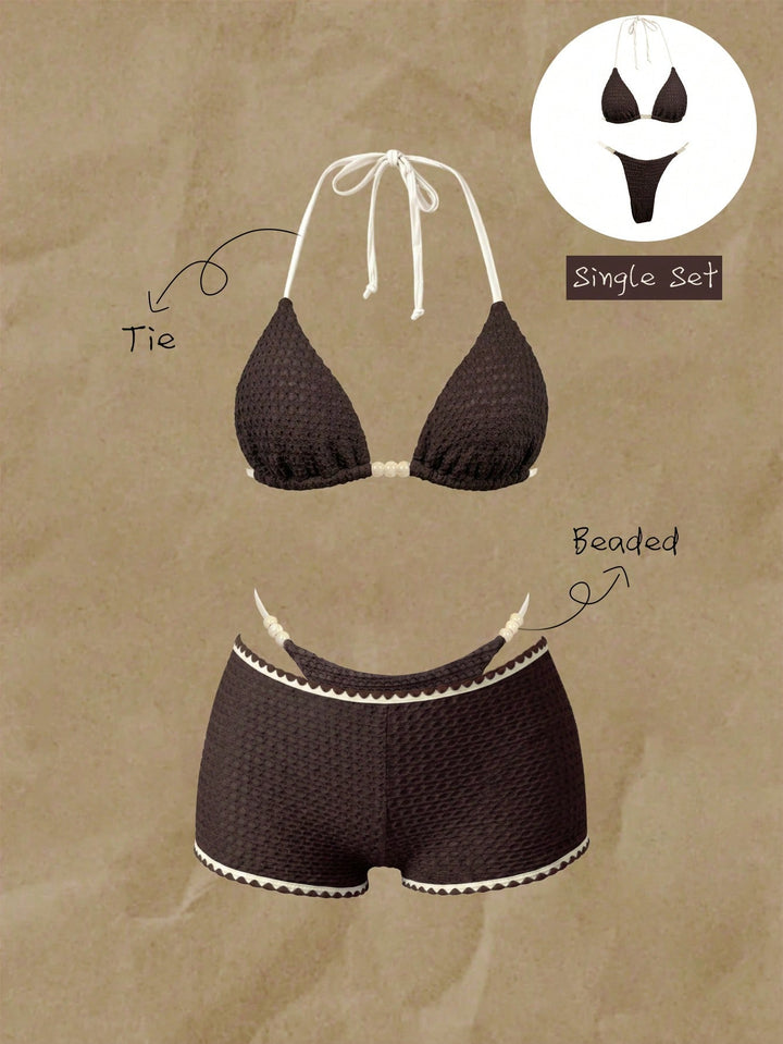 Set bikini SHEIN, maro