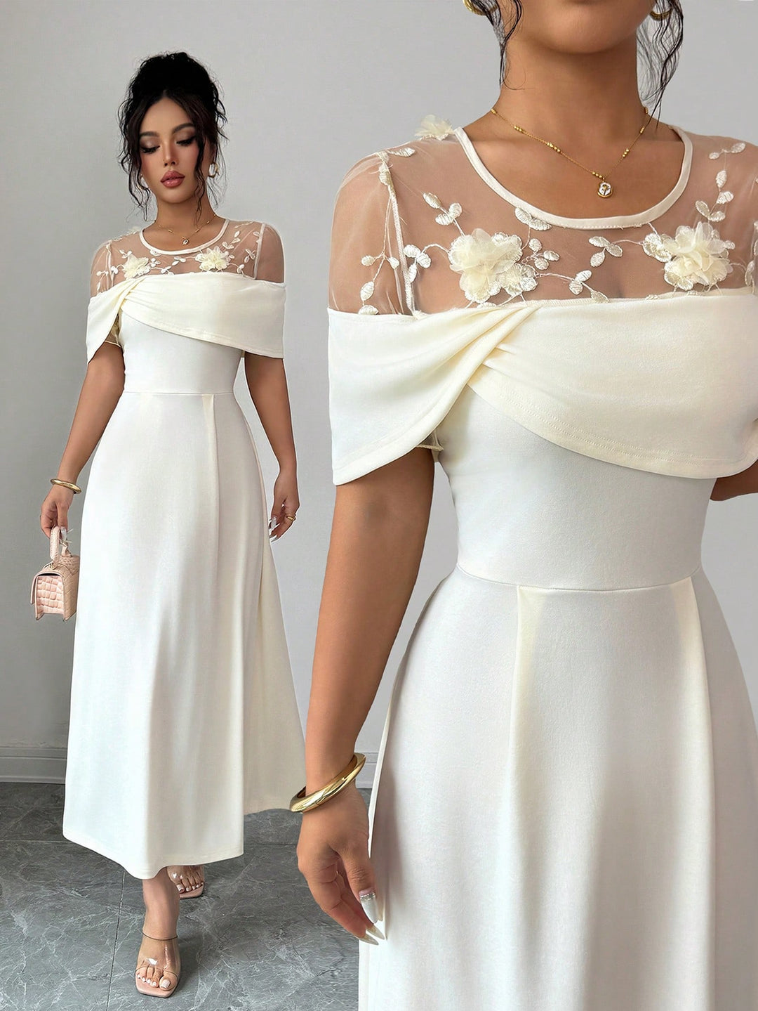 Rochie maxi SHEIN, portocaliu