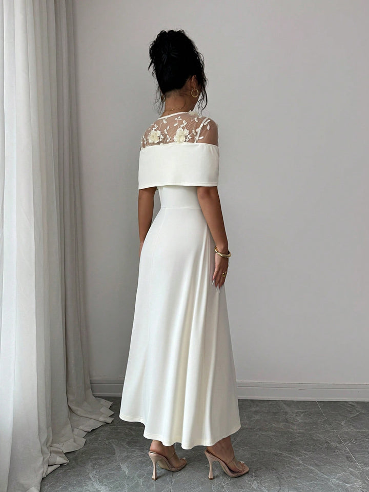 Rochie maxi SHEIN, portocaliu