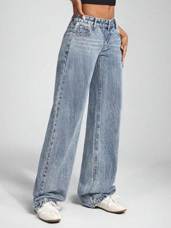 Jeans SHEIN, albastru