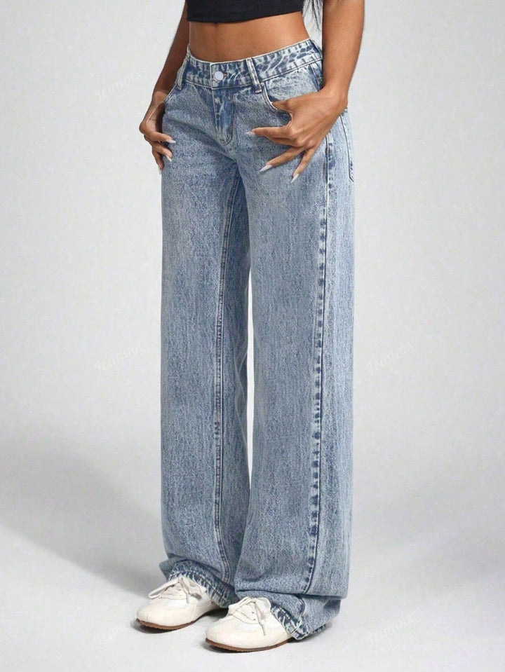 Jeans SHEIN, albastru