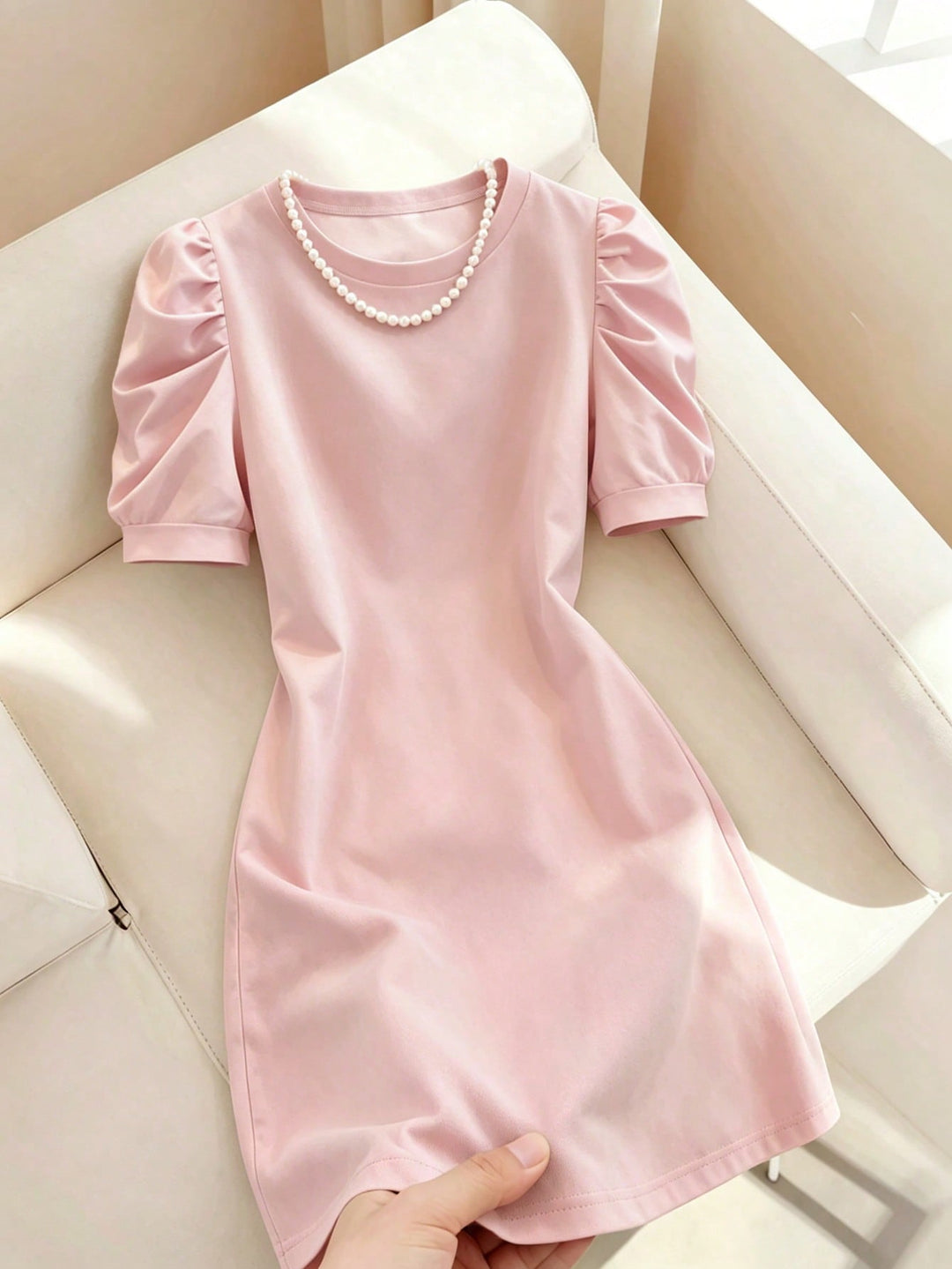 Rochie scurtă SHEIN, roz