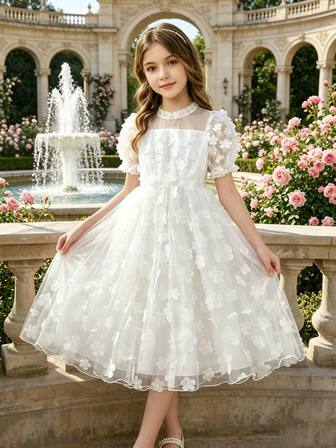 Rochie SHEIN, alb