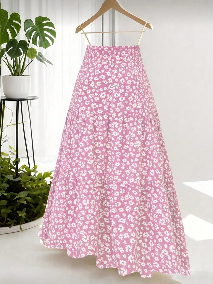 Fustă maxi SHEIN, mix culori