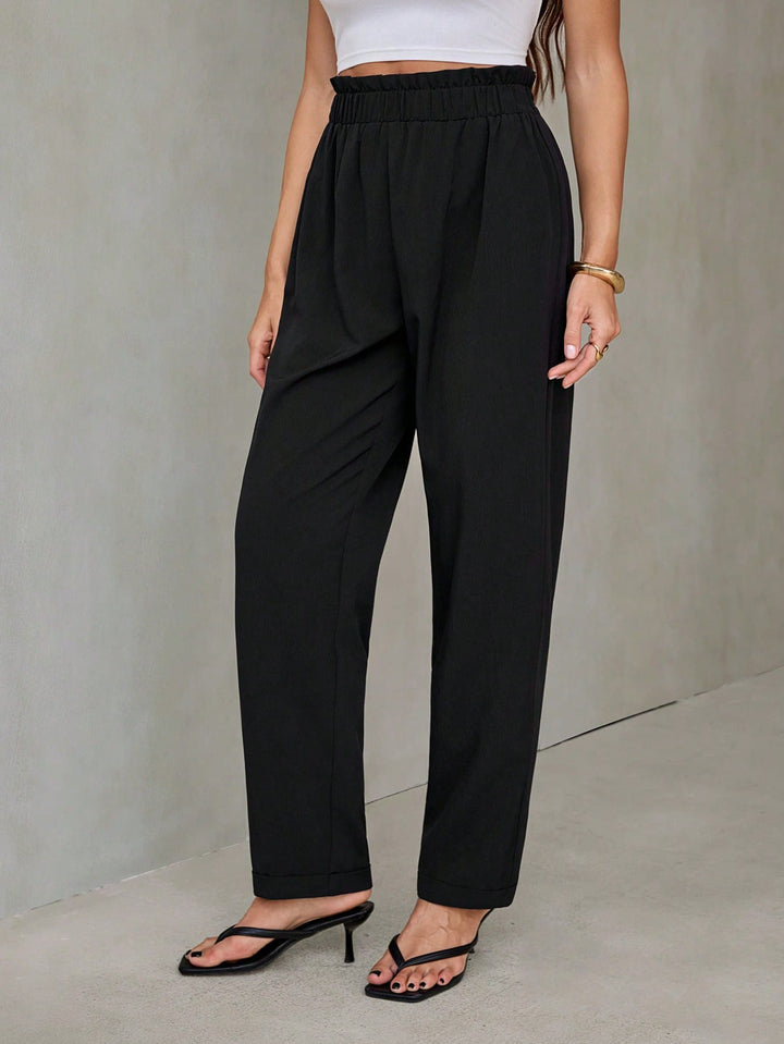 Pantaloni SHEIN, negru