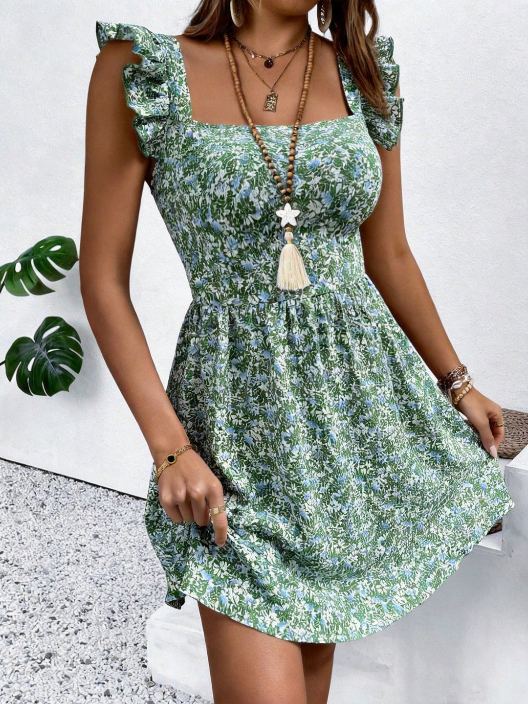 Rochie SHEIN, verde