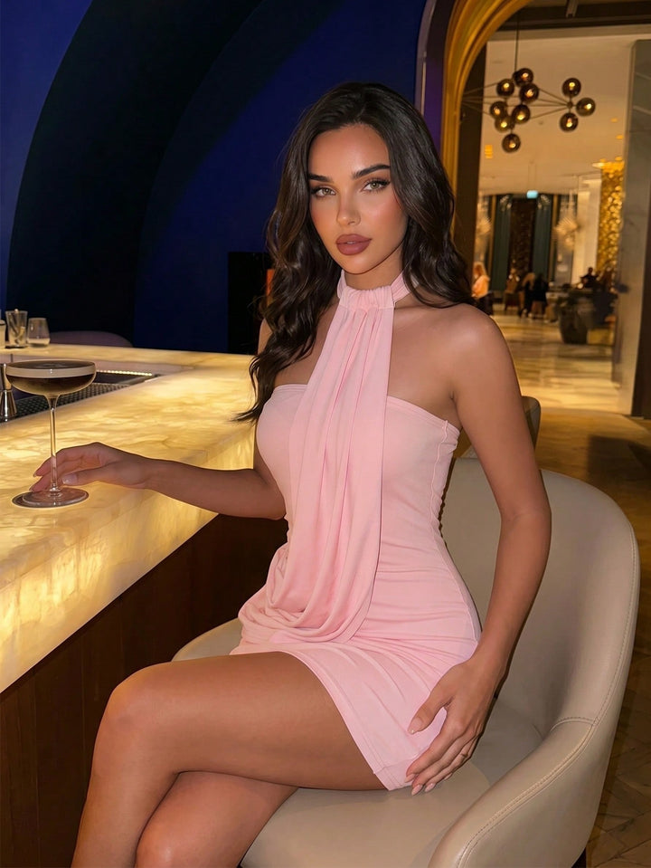Rochie scurtă SHEIN, roz