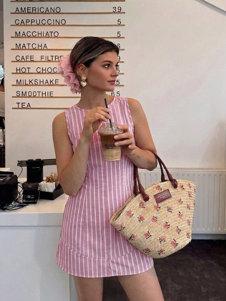 Rochie scurtă SHEIN, roz