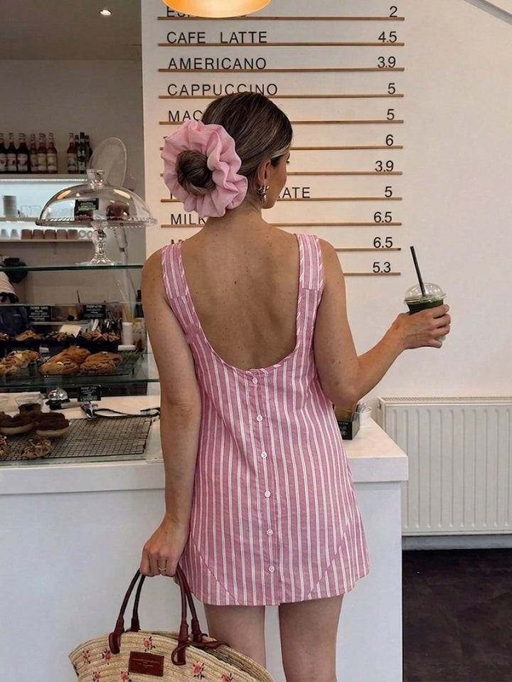 Rochie scurtă SHEIN, roz