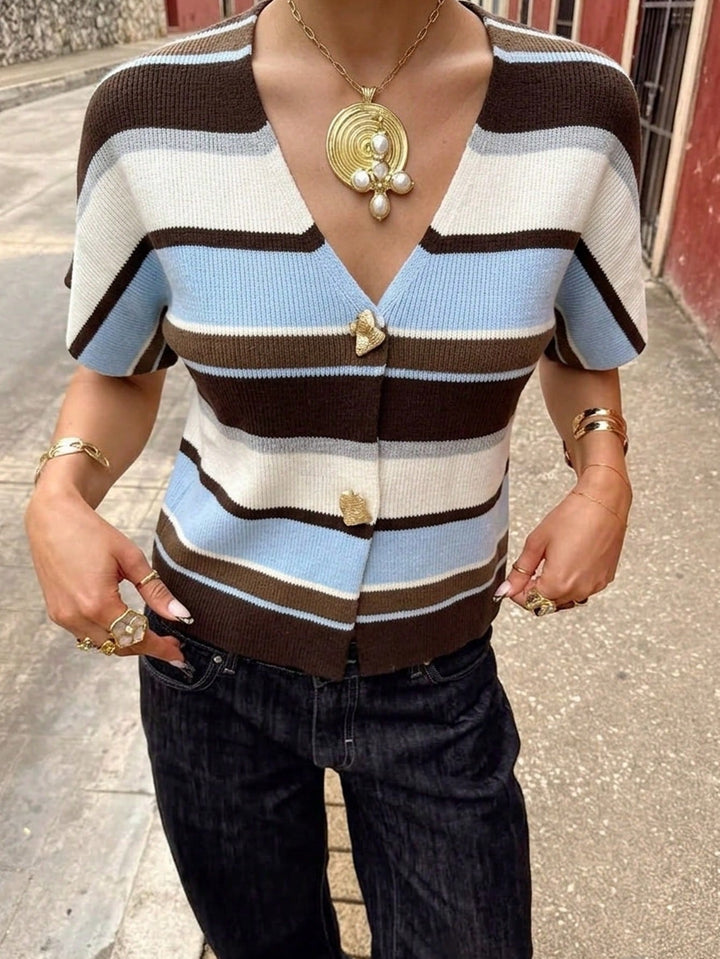 Cardigan SHEIN, maro