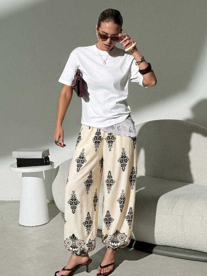 Pantaloni SHEIN, negru