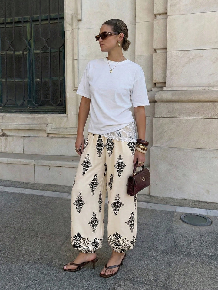 Pantaloni SHEIN, negru