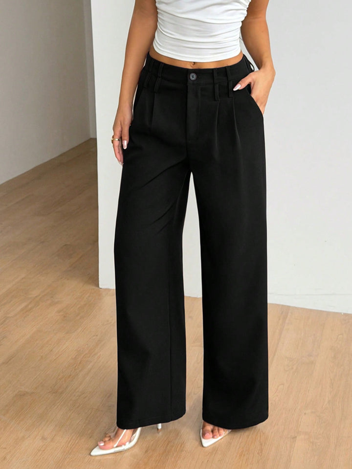 Pantaloni SHEIN, negru
