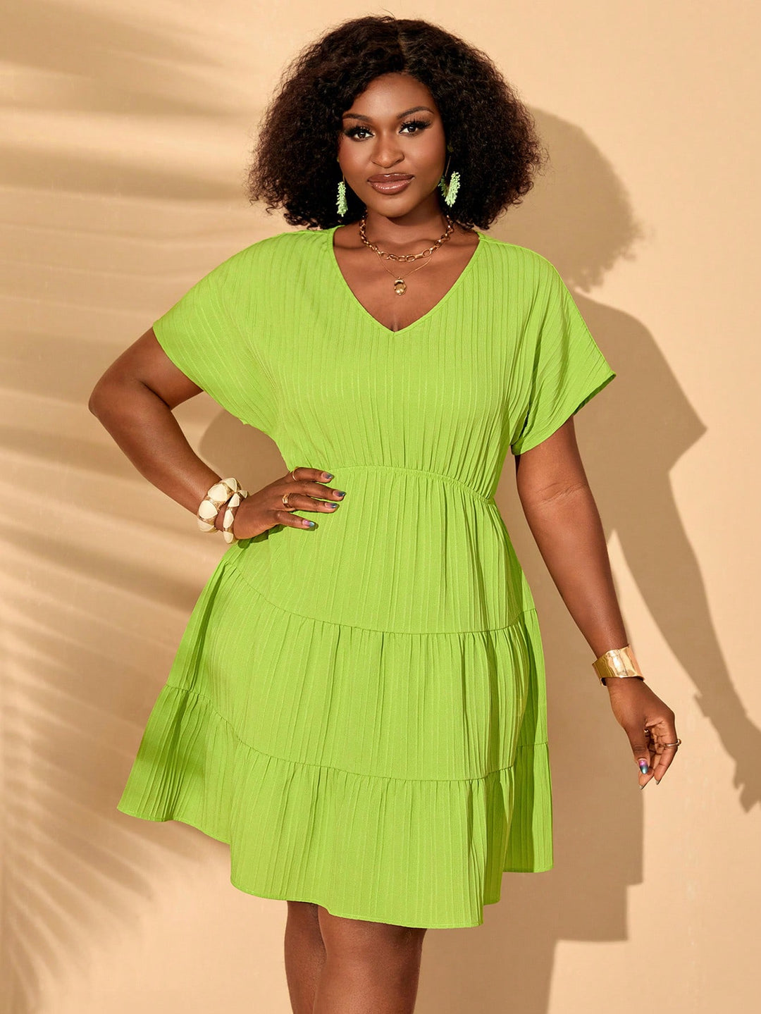 Rochie SHEIN, verde