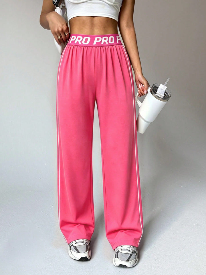 Pantaloni SHEIN, roz
