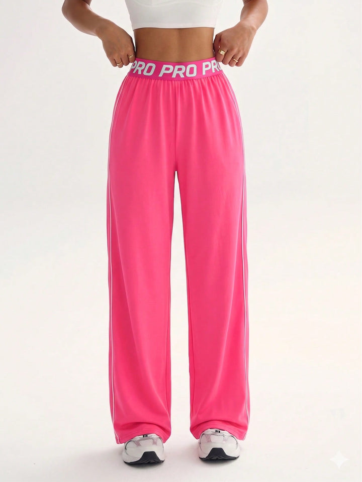 Pantaloni SHEIN, roz