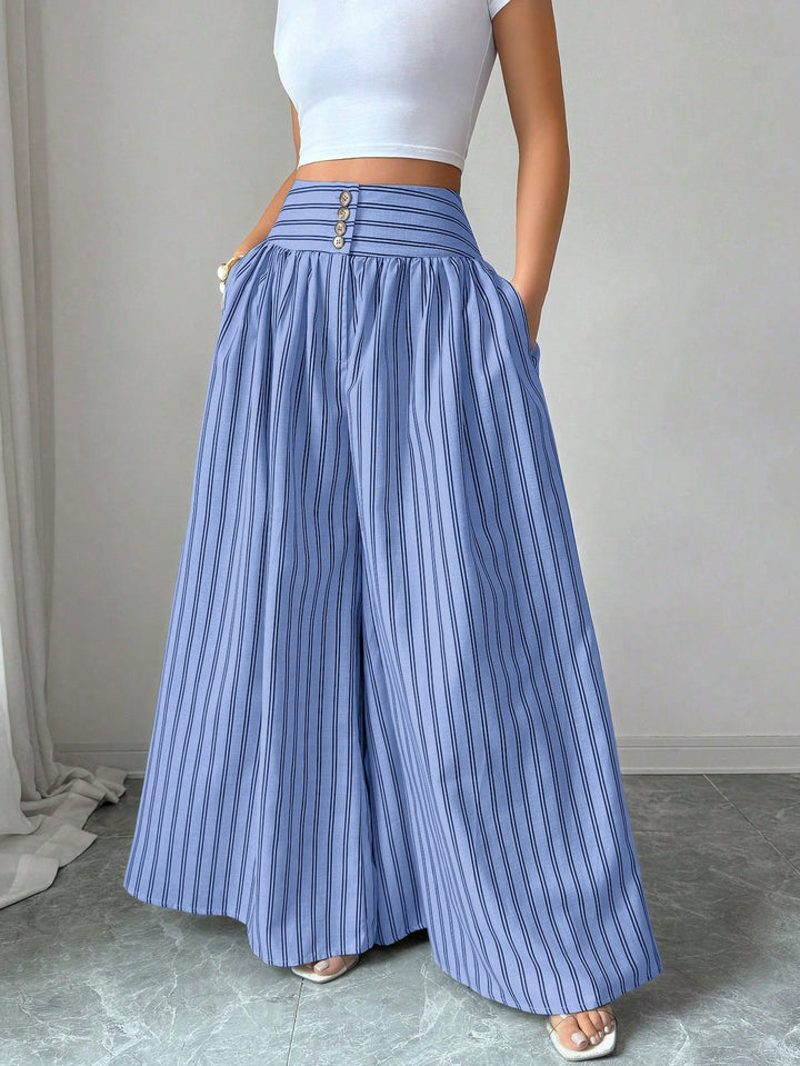 Pantaloni SHEIN, albastru