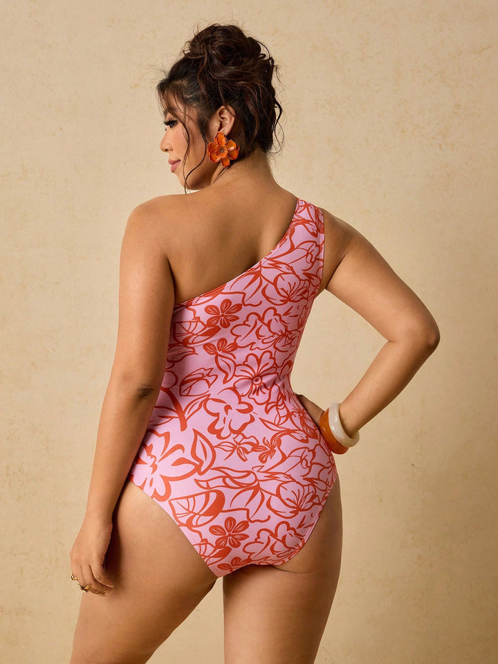 Costum de baie SHEIN, roz