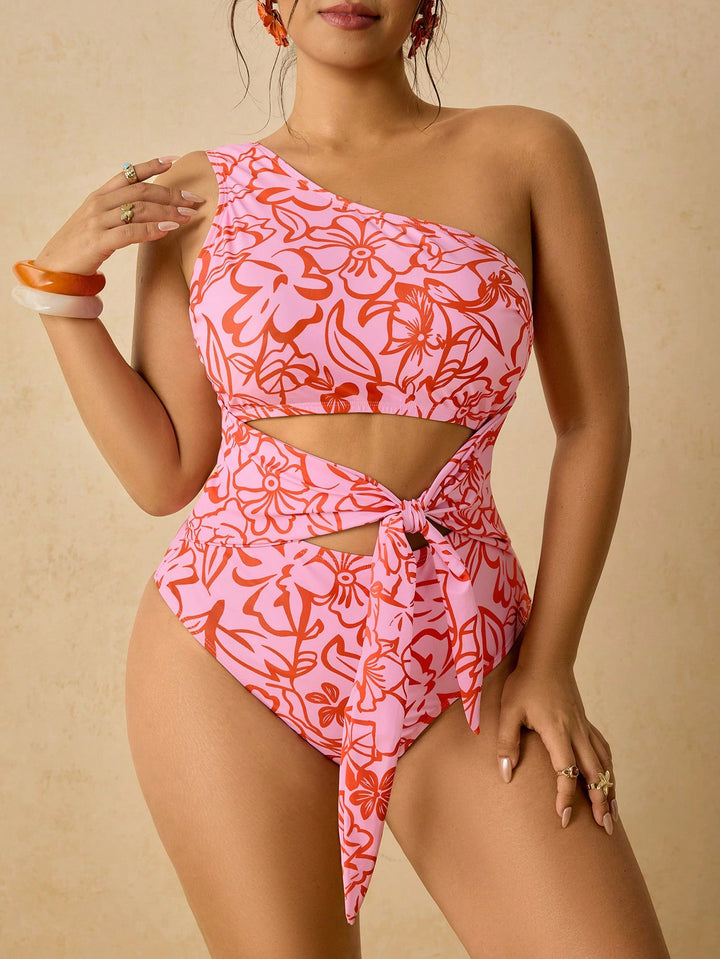 Costum de baie SHEIN, roz