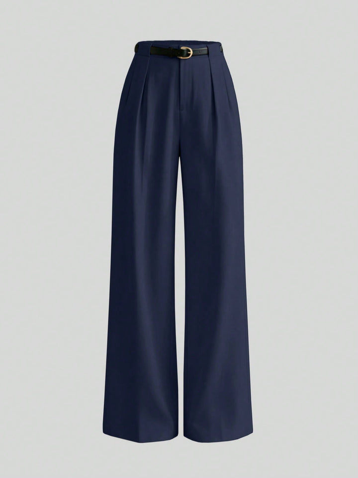 Pantaloni SHEIN, albastru
