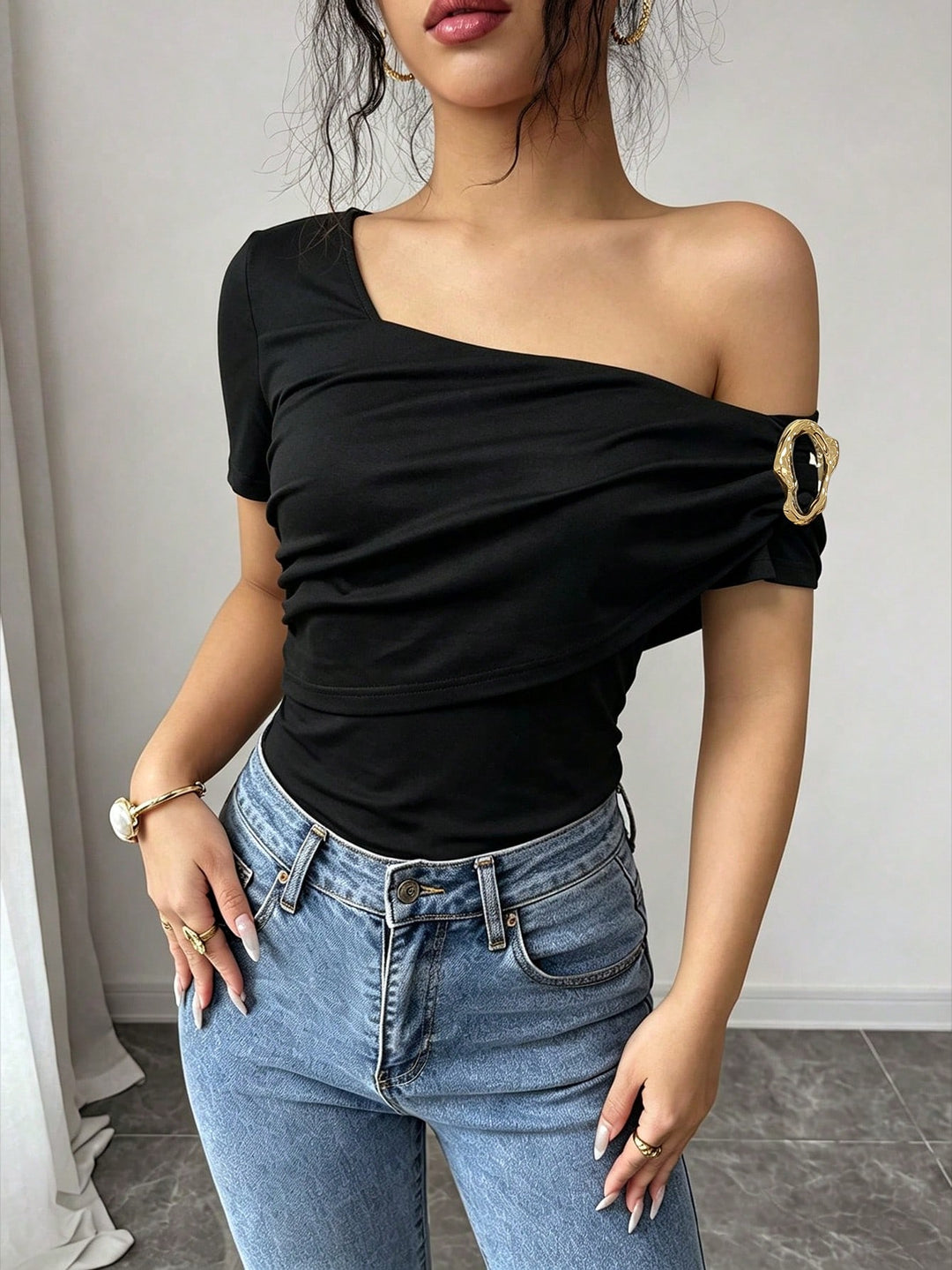 Tricou SHEIN, negru