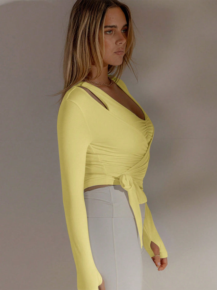 Tricou SHEIN, galben