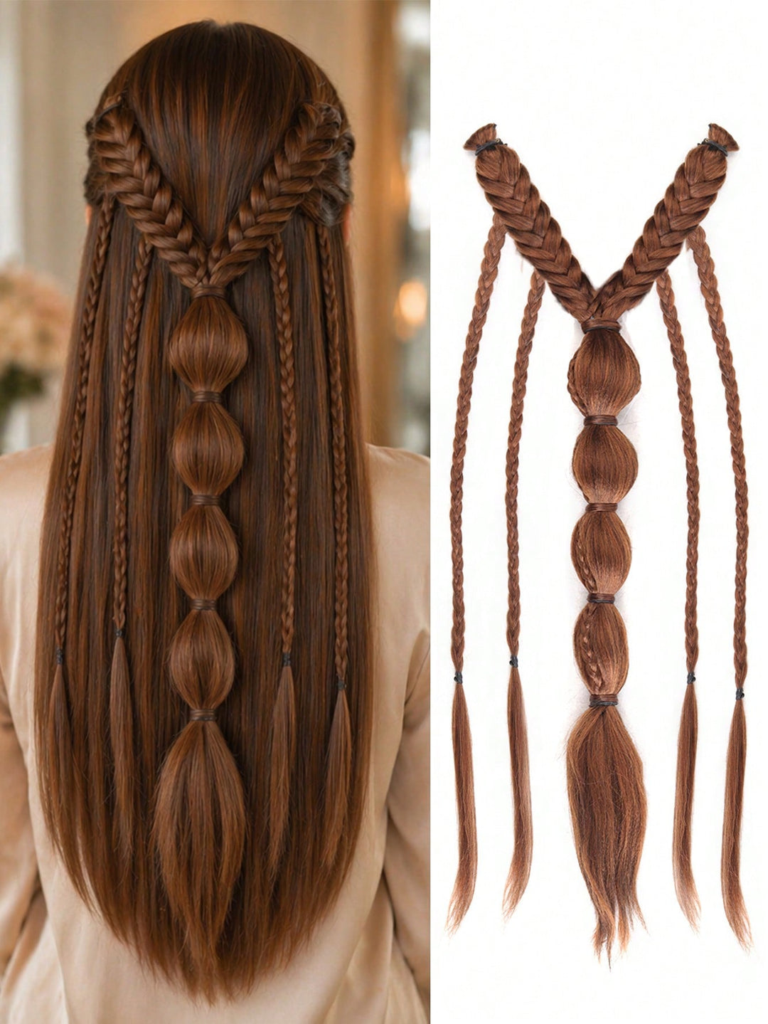 Extensie SHEIN, mix culori