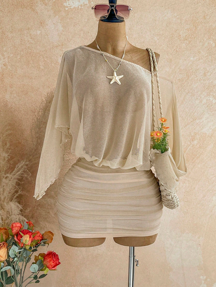 Rochie mini SHEIN, auriu