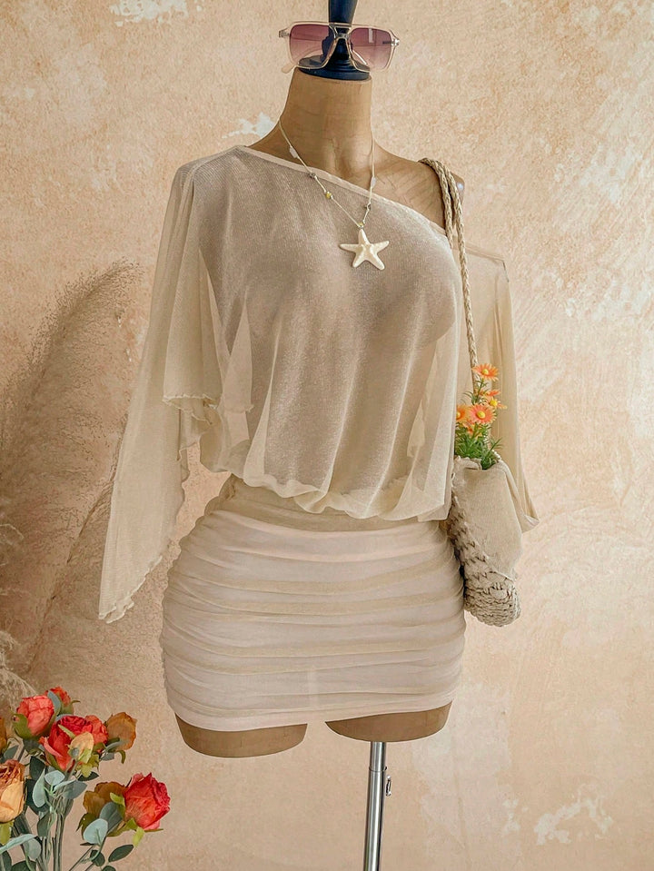 Rochie mini SHEIN, auriu