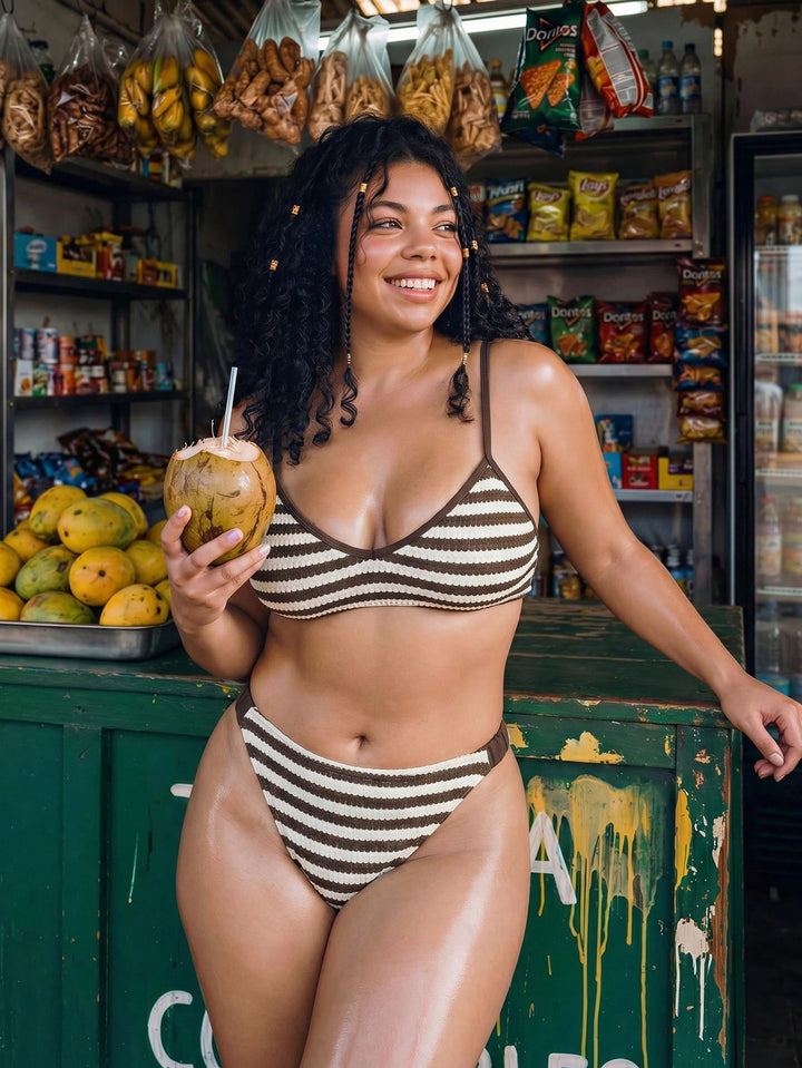 Set bikini de baie SHEIN, mix culori