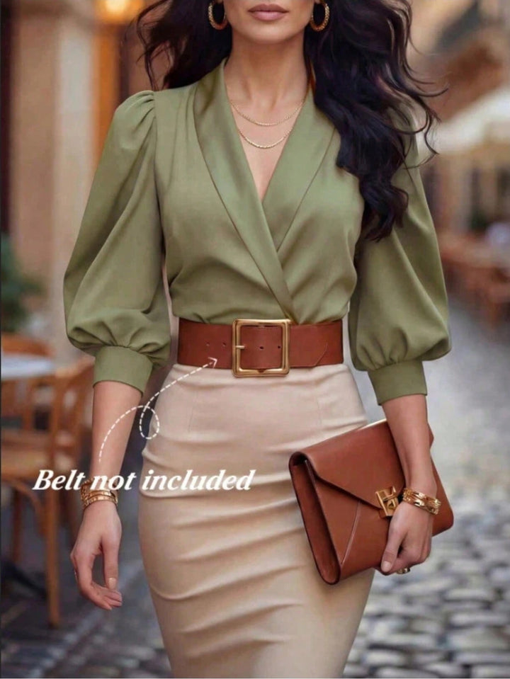 Bluza SHEIN, verde