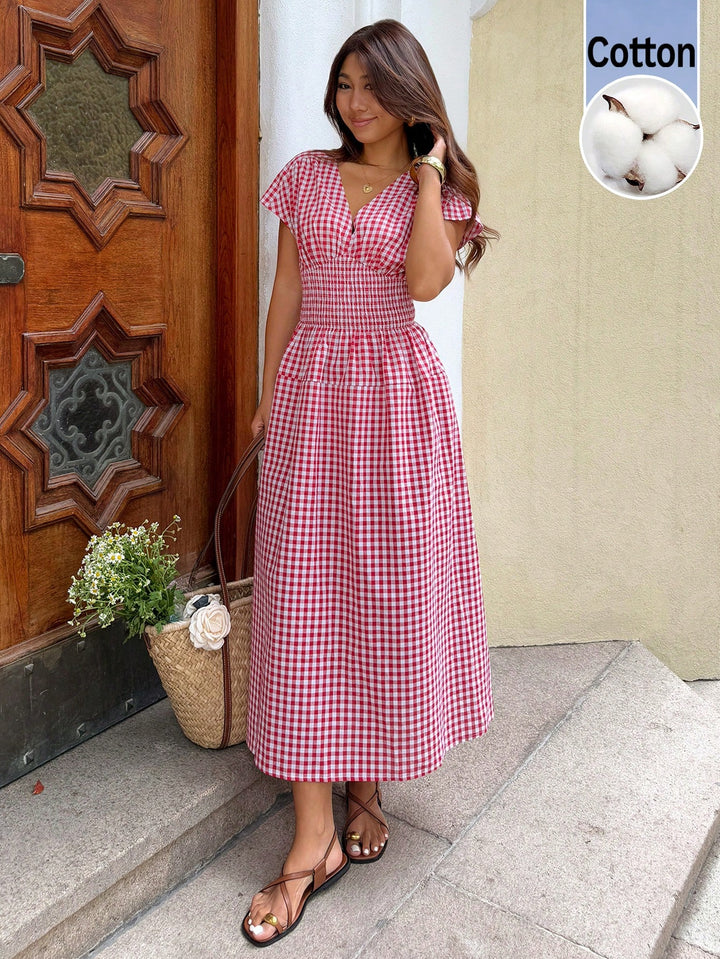 Rochie maxi SHEIN, roșu